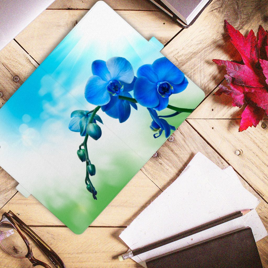Lenovo Tab P11 Gen 2 Tablet Cover Orchidee Blauw - Cadeau voor je Moeder