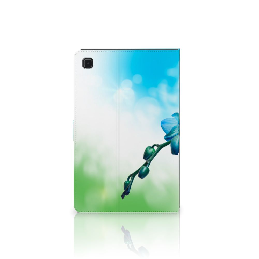 Samsung Galaxy Tab A7 (2020) Tablet Cover Orchidee Blauw - Cadeau voor je Moeder