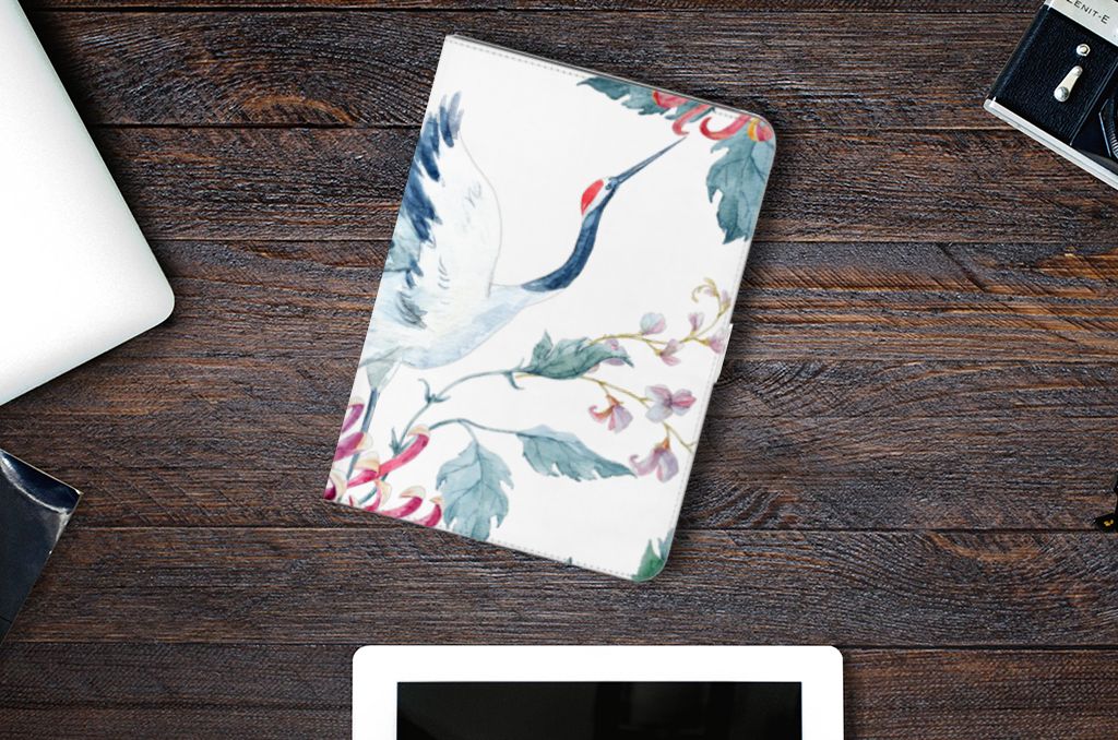 iPad Pro 11 2020/2021/2022 Flip Case Bird Flowers