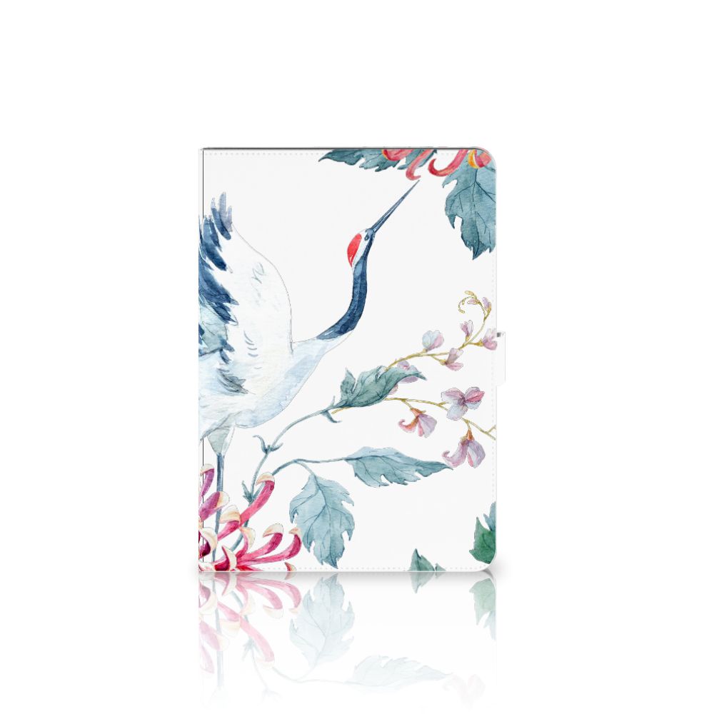 Lenovo Tab E10 Flip Case Bird Flowers