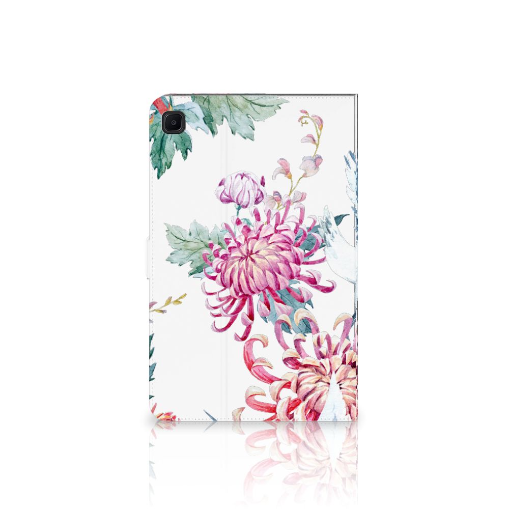 Samsung Galaxy Tab S6 Lite | S6 Lite (2022) Flip Case Bird Flowers