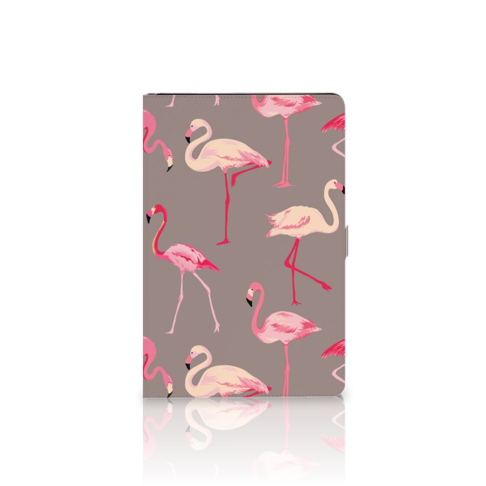 Samsung Galaxy Tab S7 FE | S7+ | S8+ Flip Case Flamingo