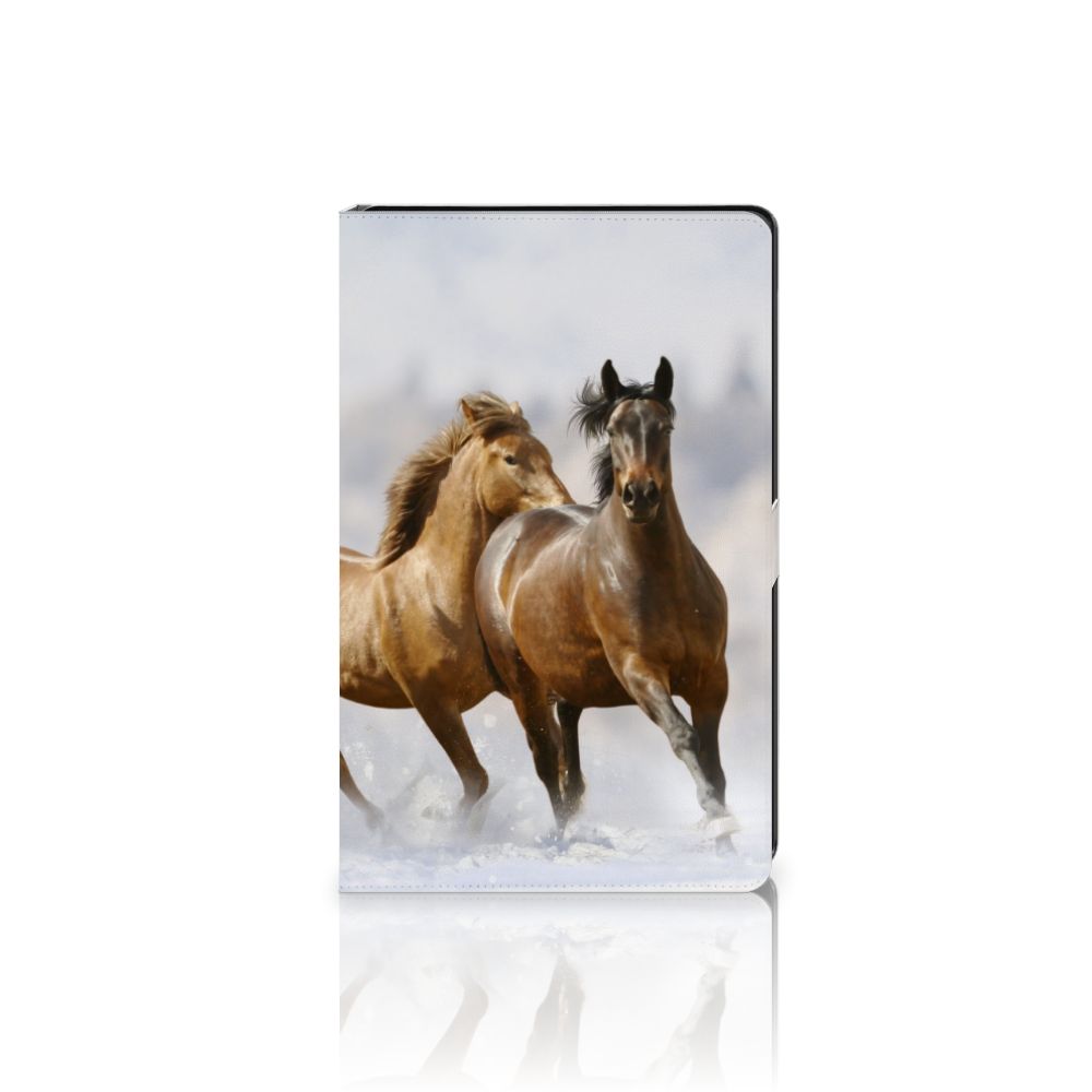 Samsung Galaxy Tab A8 2021/2022 Flip Case Paarden