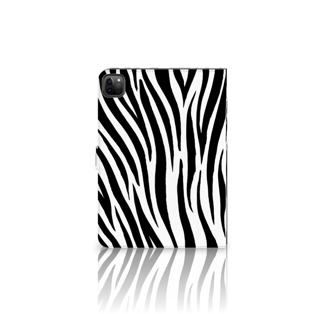 iPad Pro 11 2020/2021/2022 Flip Case Zebra