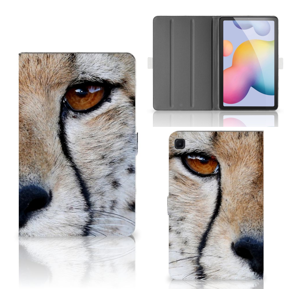 Samsung Galaxy Tab S6 Lite Flip Case Cheetah