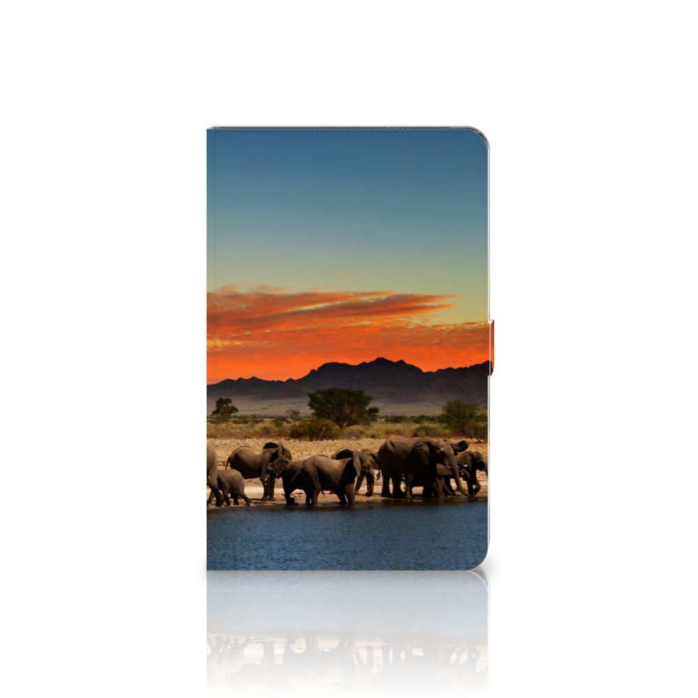 Samsung Galaxy Tab S6 Lite | S6 Lite (2022) Flip Case Olifanten