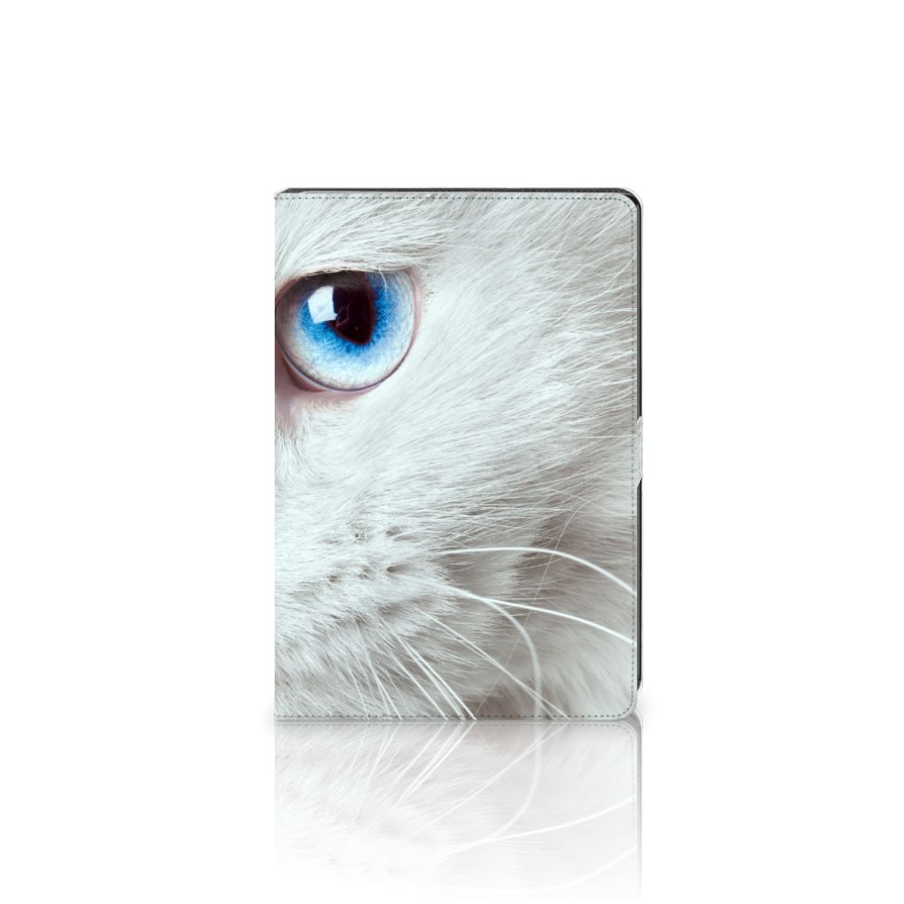 Lenovo Tablet M10 Flip Case Witte Kat