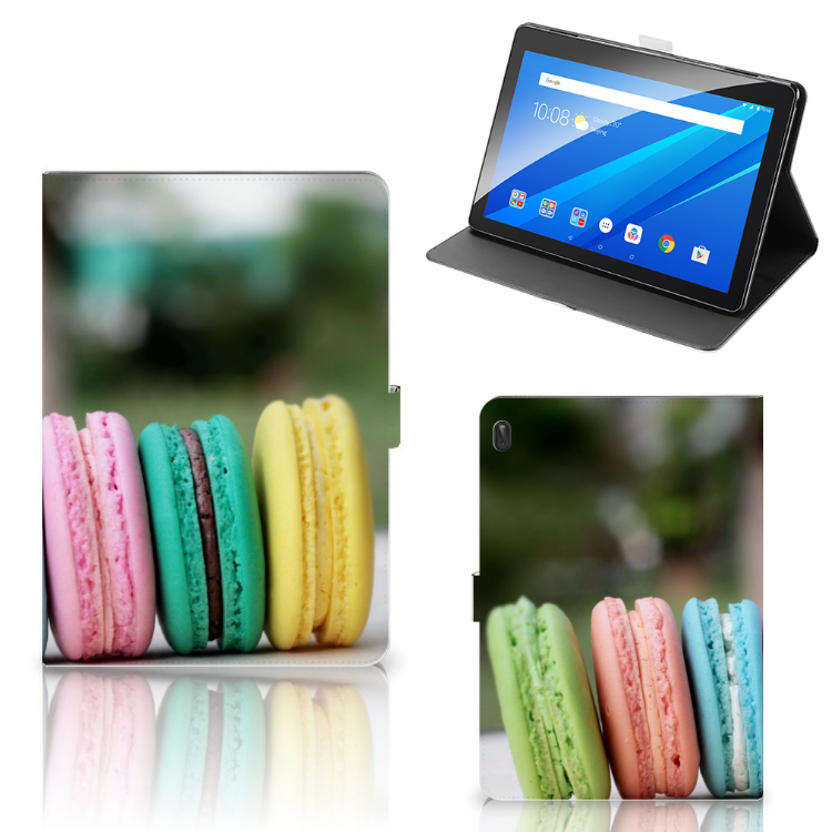 Lenovo Tab E10 Tablet Stand Case Macarons
