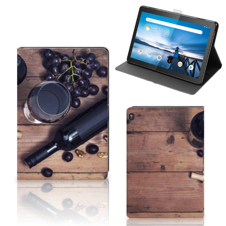 Lenovo Tablet M10 Tablet Stand Case Wijn