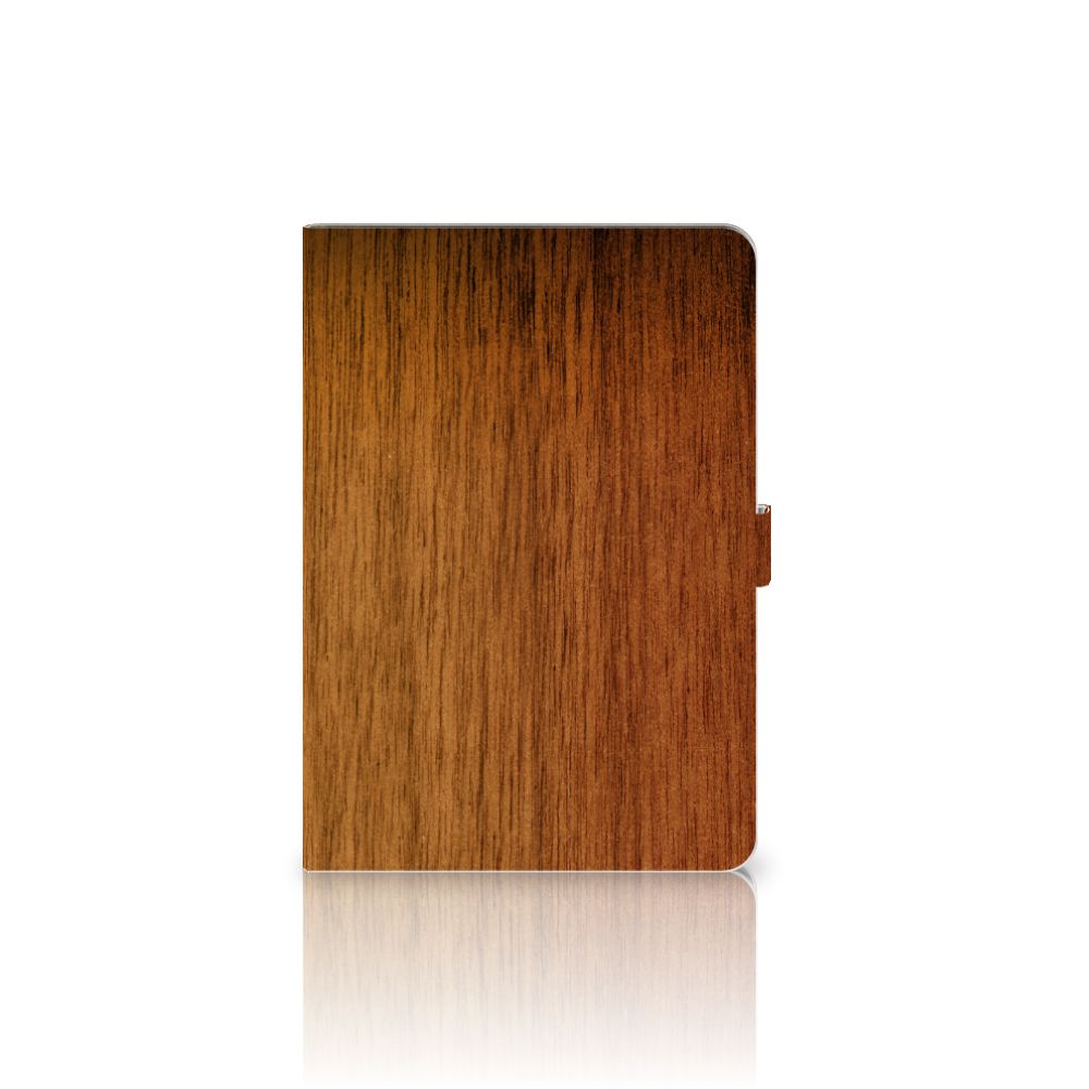 Lenovo Tab E10 Tablet Book Cover Donker Hout