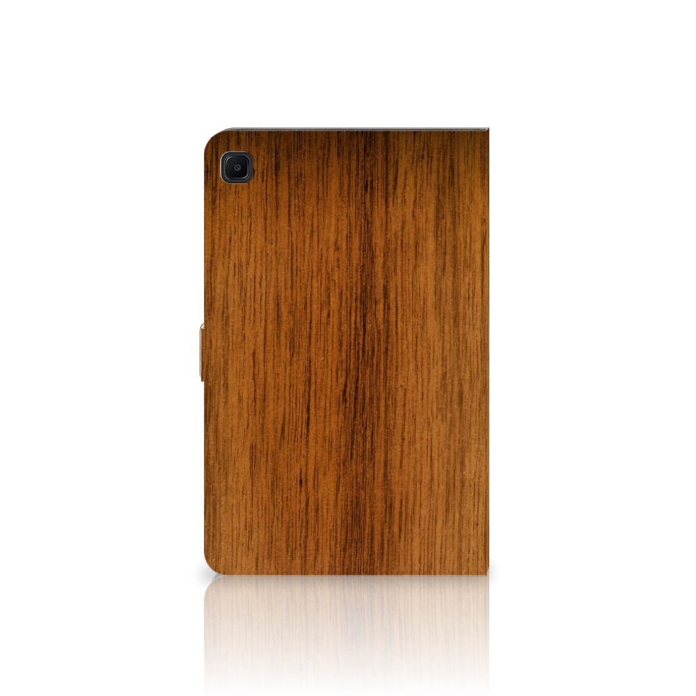 Samsung Galaxy Tab S6 Lite | S6 Lite (2022) Tablet Book Cover Donker Hout