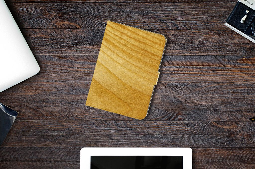 iPad Mini 6 (2021) Tablet Book Cover Licht Hout