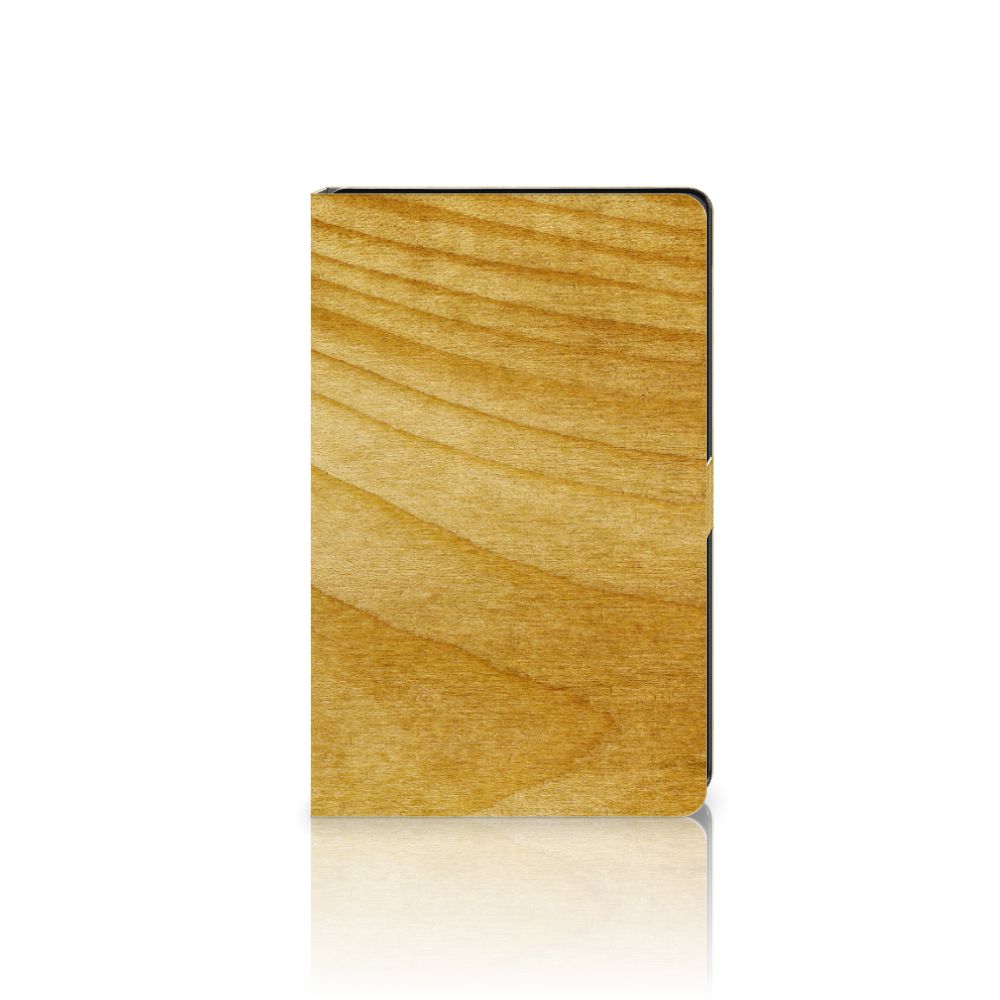 Samsung Galaxy Tab A8 2021/2022 Tablet Book Cover Licht Hout