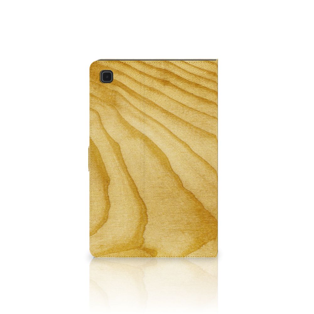 Samsung Galaxy Tab A7 (2020) Tablet Book Cover Licht Hout