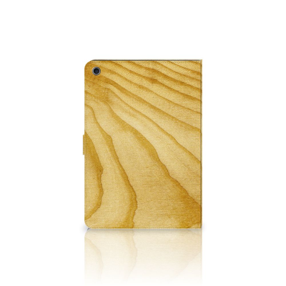 iPad 10.2 2019 | iPad 10.2 2020 | 10.2 2021 Tablet Book Cover Licht Hout