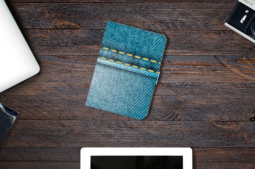 iPad Mini 6 (2021) Tablet Hoes met standaard Jeans