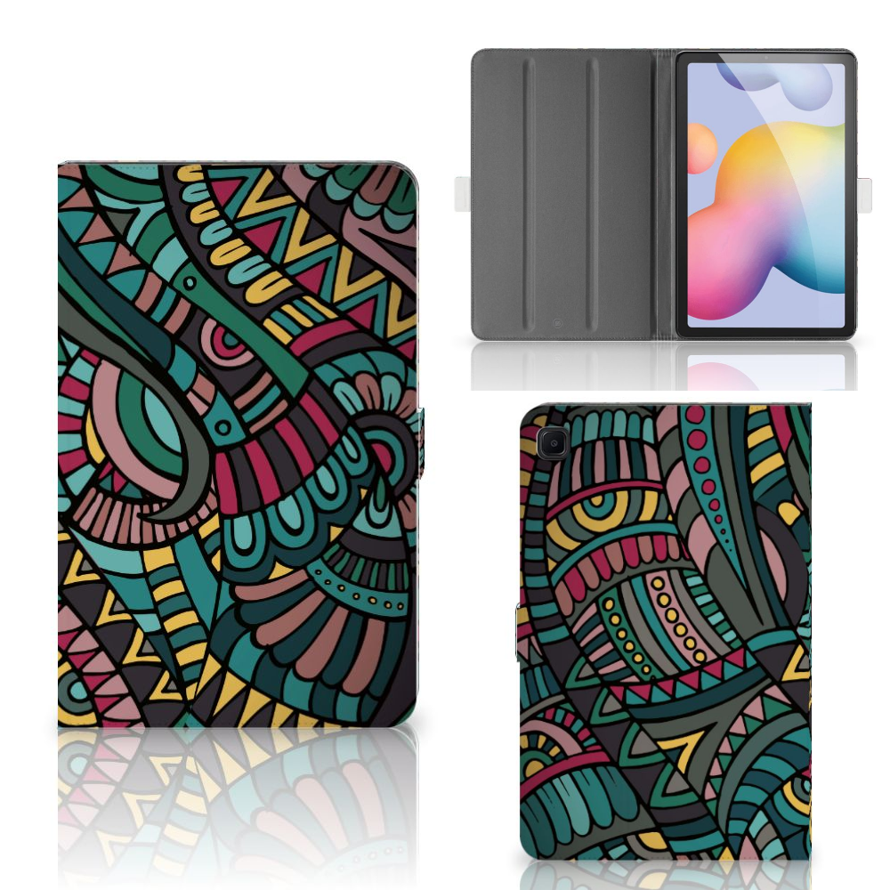 Samsung Galaxy Tab S6 Lite Tablet Hoes Aztec