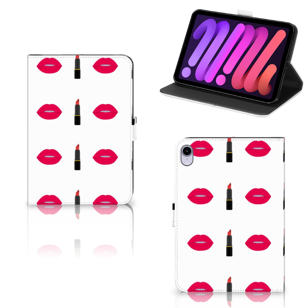 iPad Mini 6 (2021) Tablet Hoes Lipstick Kiss
