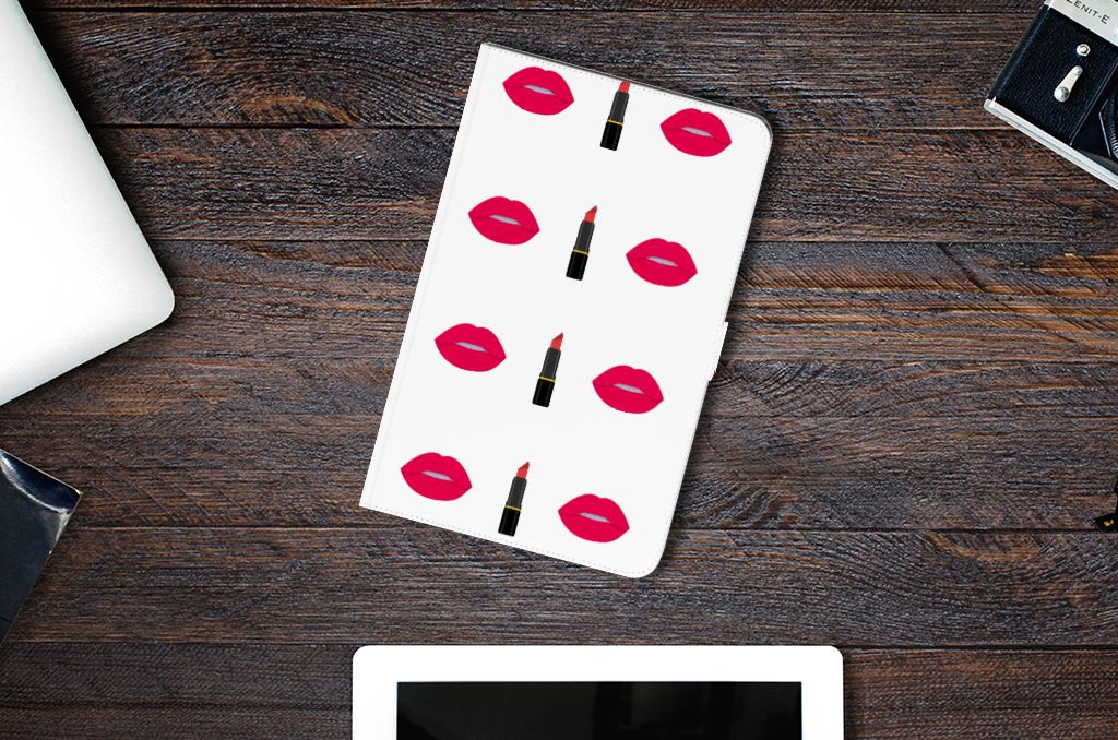 Samsung Galaxy Tab S6 Lite | S6 Lite (2022) Tablet Hoes Lipstick Kiss