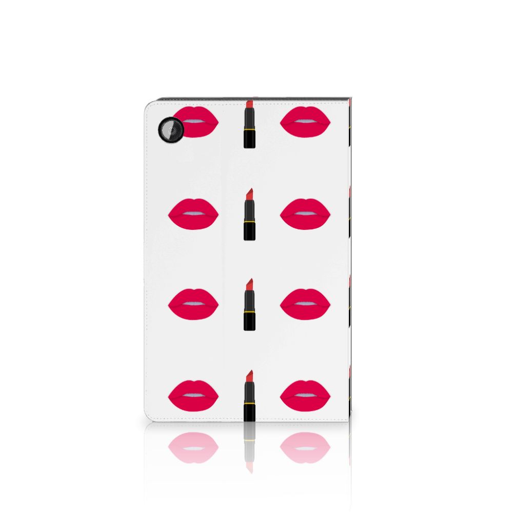 Samsung Galaxy Tab A8 2021/2022 Tablet Hoes Lipstick Kiss