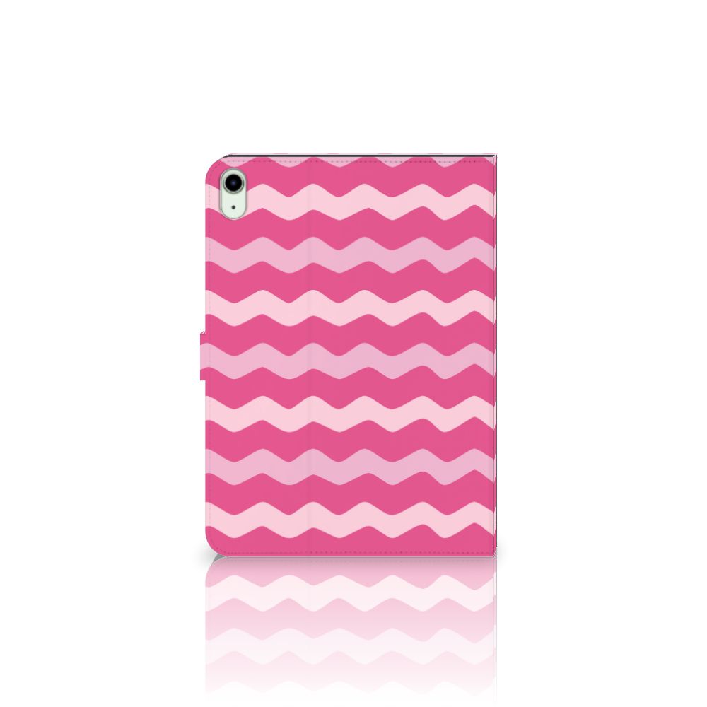 iPad Air (2020-2022) 10.9 inch Tablet Hoes Waves Pink