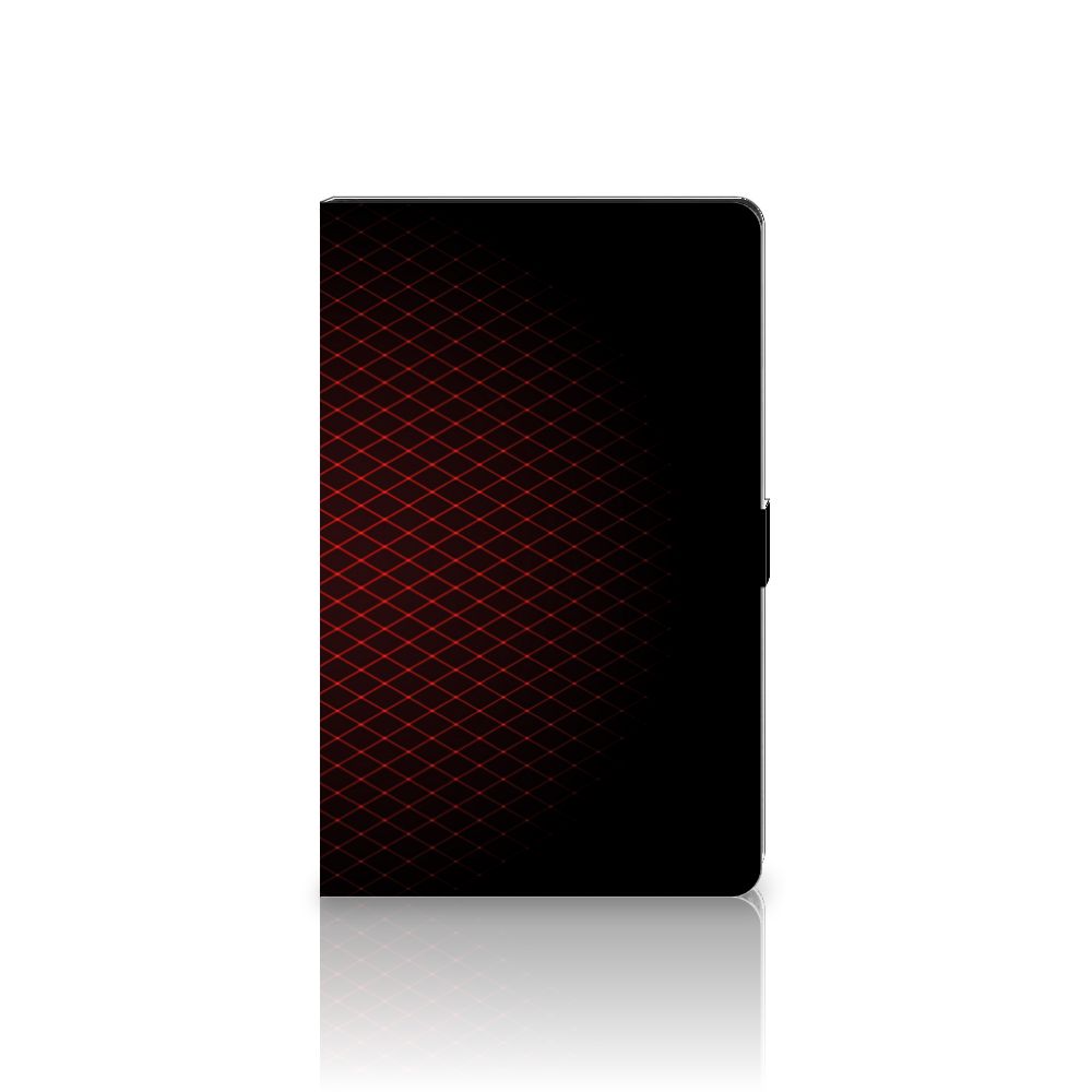 Lenovo Tab P11 | P11 Plus Tablet Hoes Geruit Rood