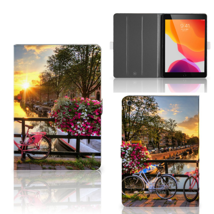iPad 10.2 2019 | iPad 10.2 2020 | 10.2 2021 Tablet Flip Case Amsterdamse Grachten