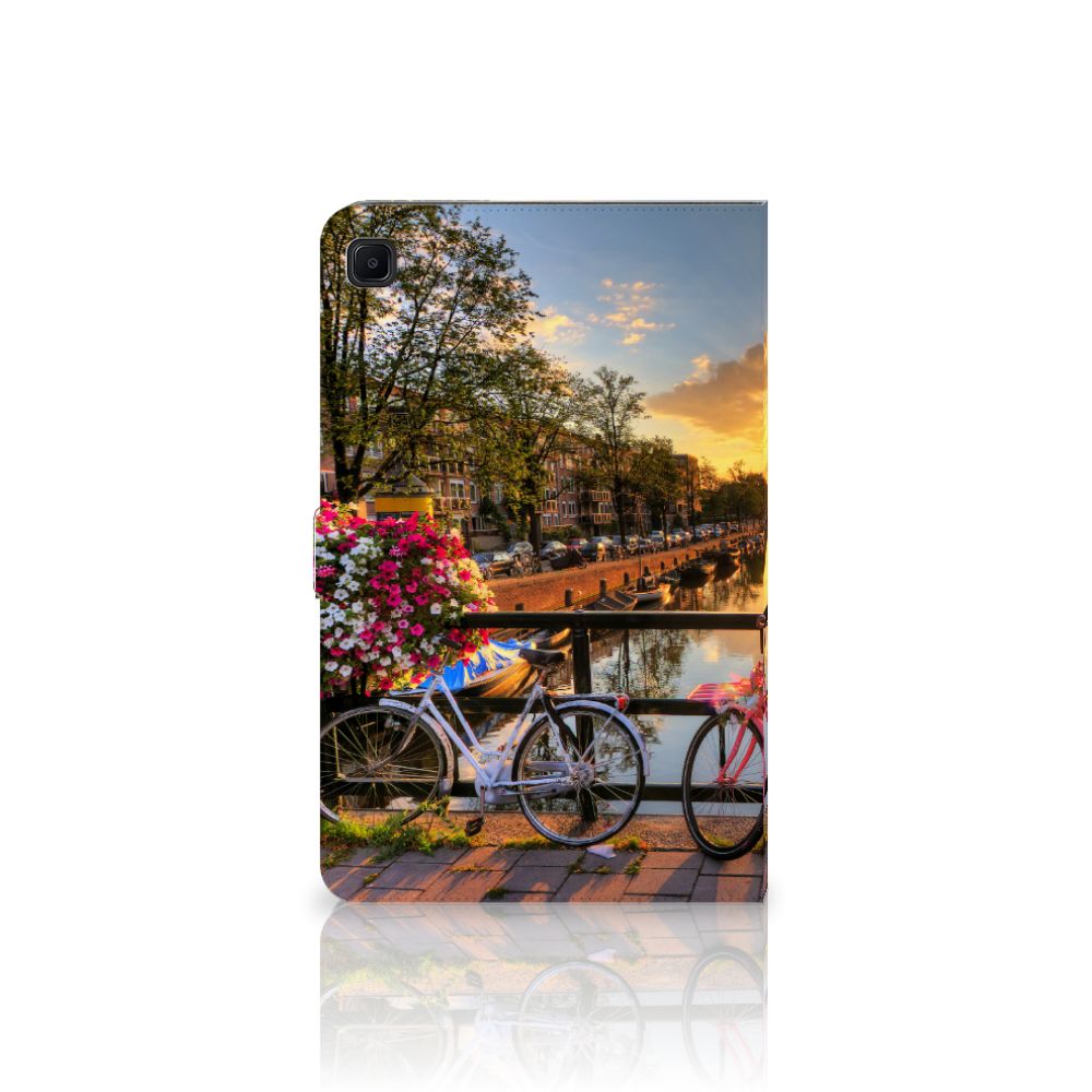 Samsung Galaxy Tab S6 Lite | S6 Lite (2022) Tablet Flip Case Amsterdamse Grachten