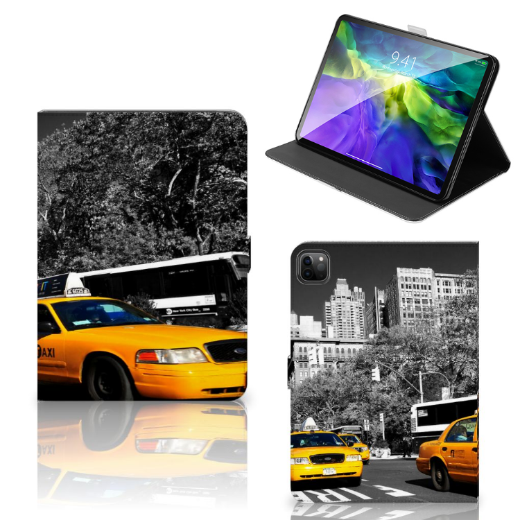 iPad Pro 11 2020/2021/2022 Tablet Flip Case New York Taxi