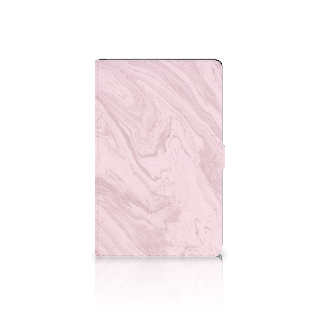 Samsung Galaxy Tab A7 (2020) Leuk Tablet hoesje  Marble Pink - Origineel Cadeau Vriendin