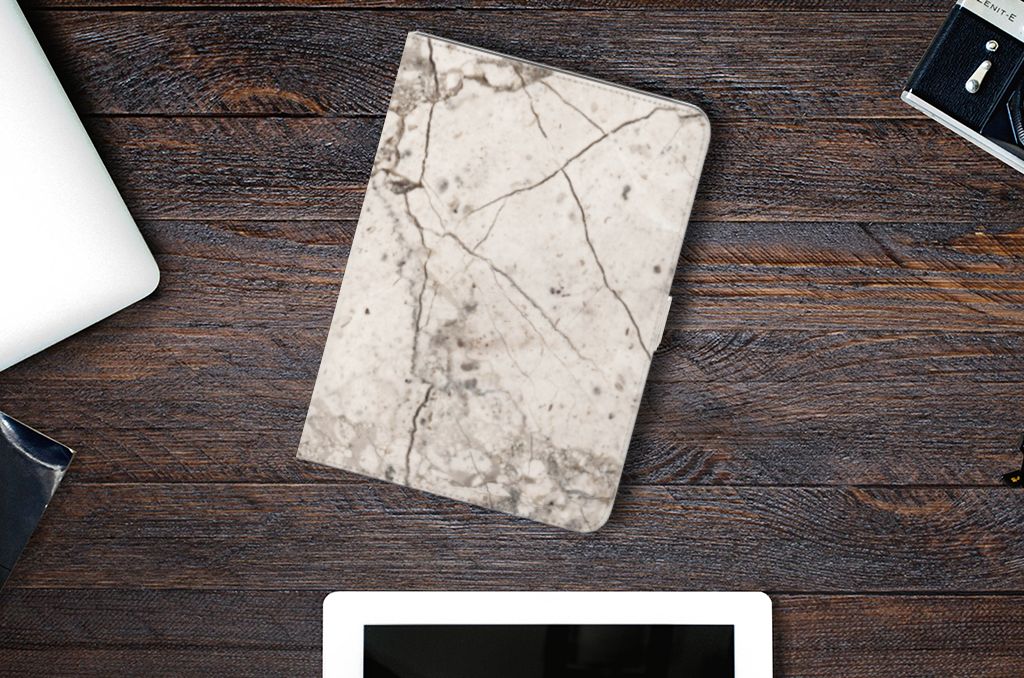 iPad Pro 11 2020/2021/2022 Leuk Tablet hoesje  Marmer Beige