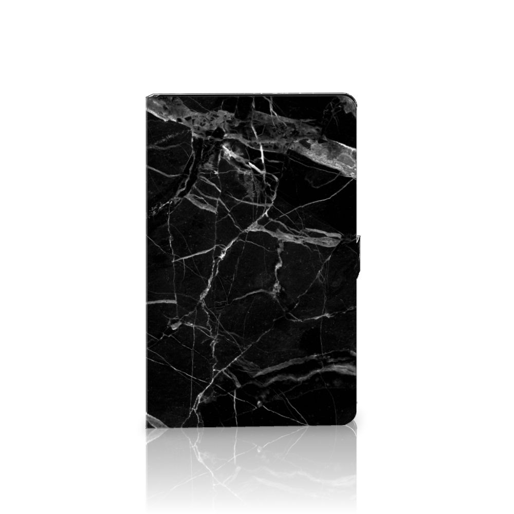 Lenovo Tab P11 Gen 2 Leuk Tablet hoesje  Marmer Zwart - Origineel Cadeau Vader