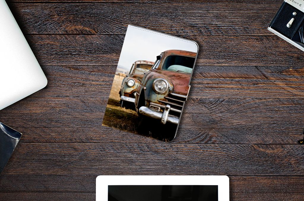 iPad Mini 6 (2021) Tablet Hoesje met foto Vintage Auto