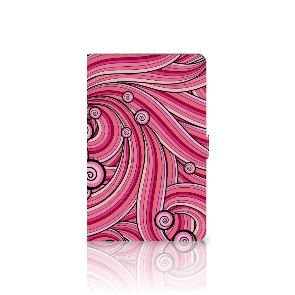 Samsung Galaxy Tab S6 Lite | S6 Lite (2022) Hoes Swirl Pink