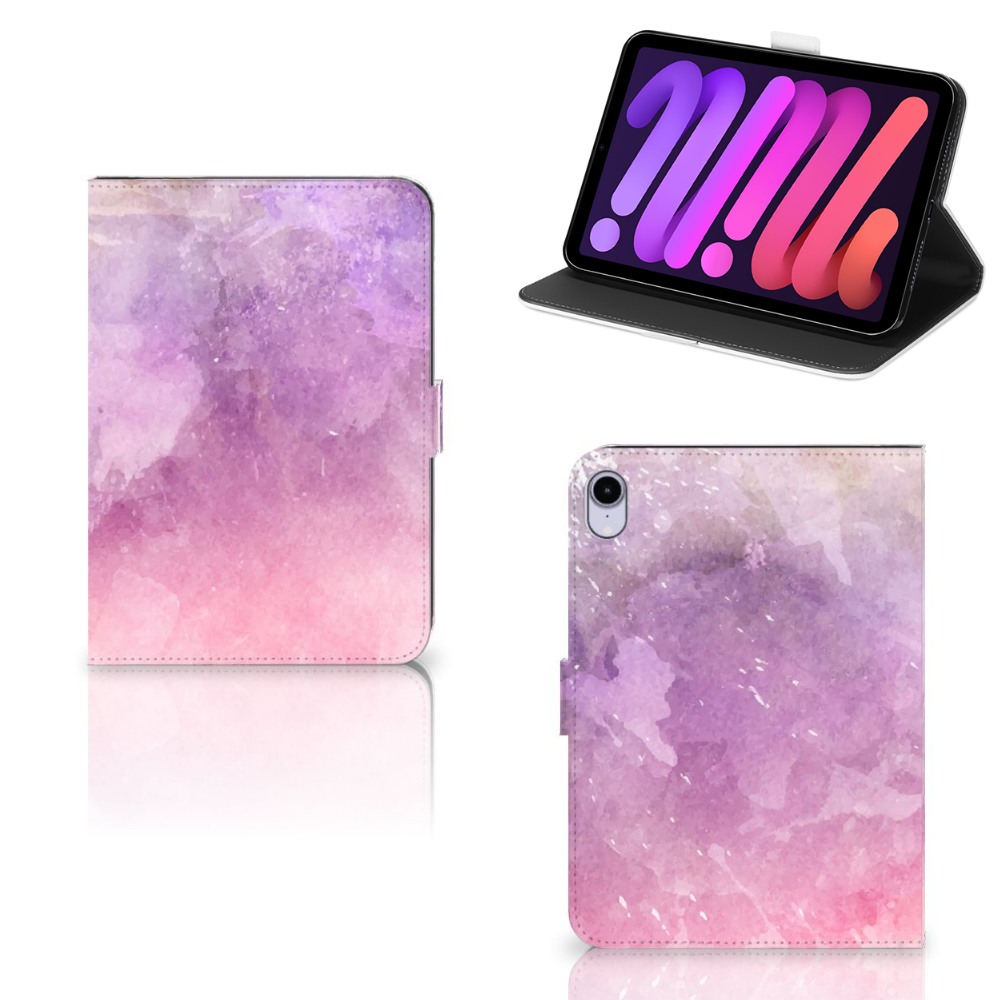 Hoes iPad Mini 6 (2021) Pink Purple Paint