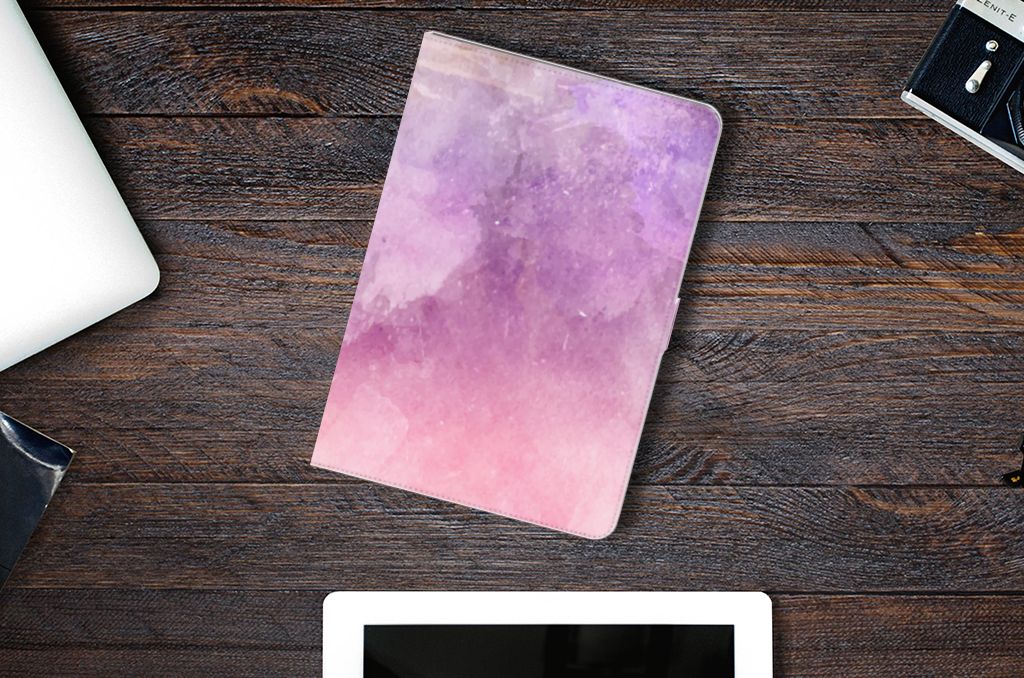 Hoes iPad 10.2 2019 | iPad 10.2 2020 | 10.2 2021 Pink Purple Paint