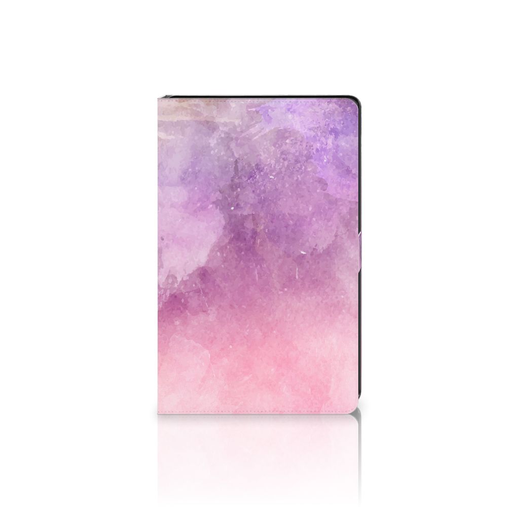 Hoes Samsung Galaxy Tab A8 2021/2022 Pink Purple Paint
