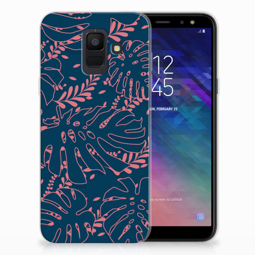 Samsung Galaxy A6 (2018) TPU Case Palm Leaves
