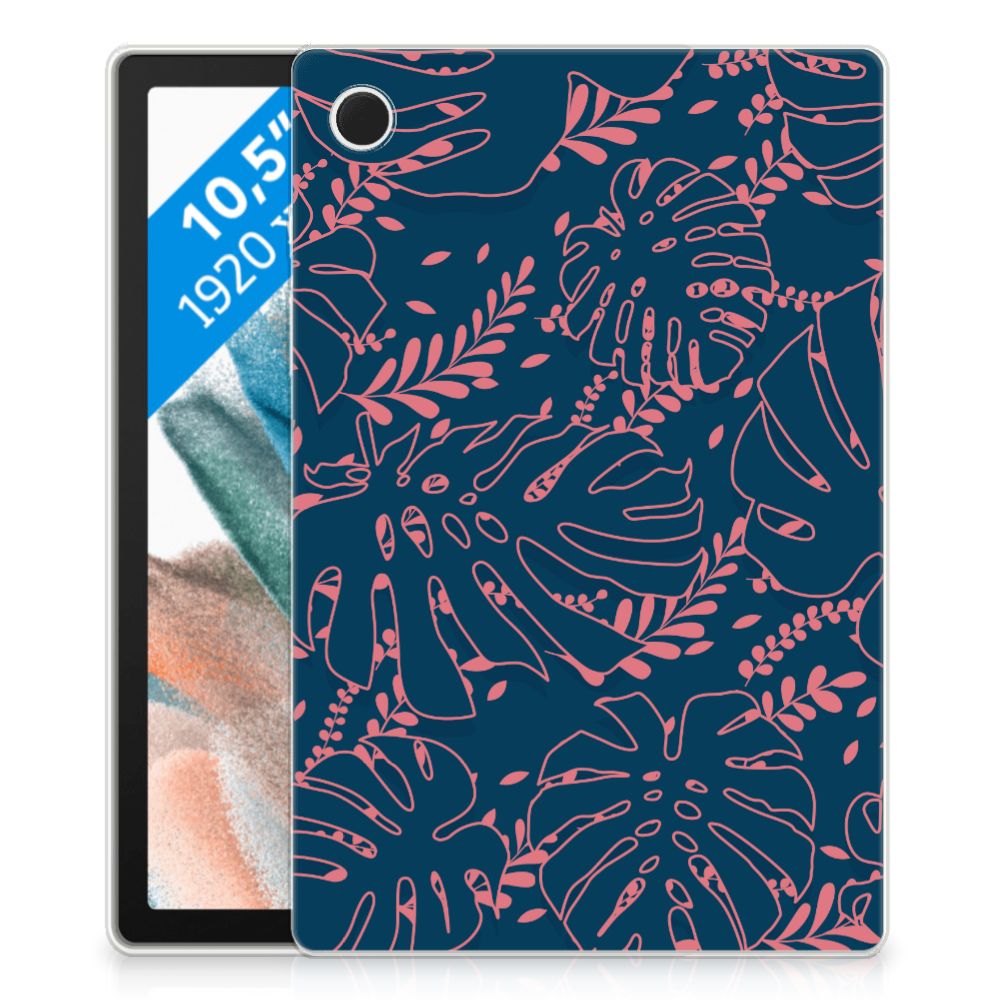 Samsung Galaxy Tab A8 2021/2022 Siliconen Hoesje Palm Leaves