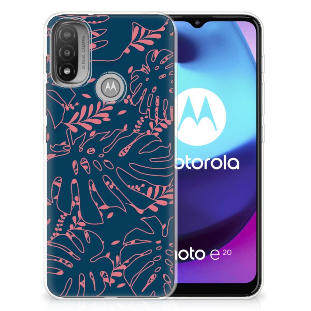 Motorola Moto E20 | E40 TPU Case Palm Leaves