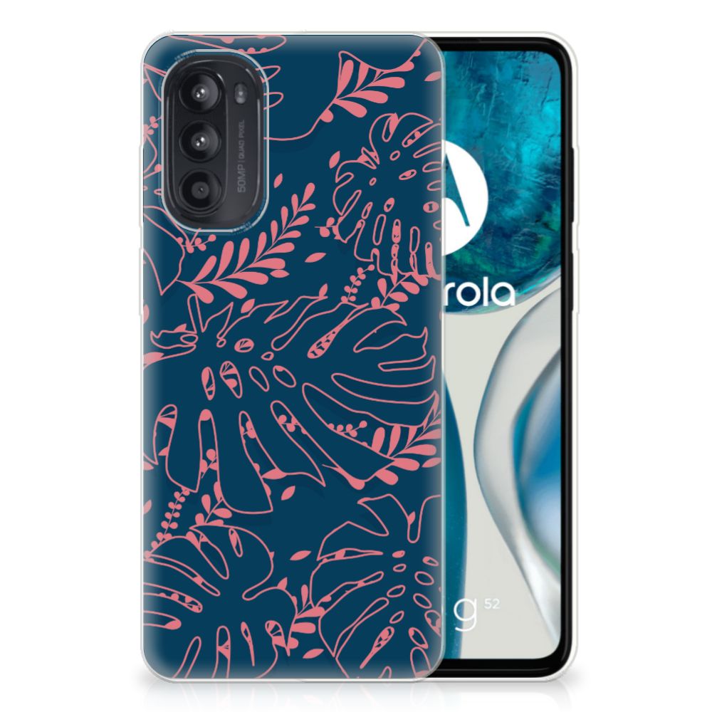 Motorola Moto G52/G82 TPU Case Palm Leaves