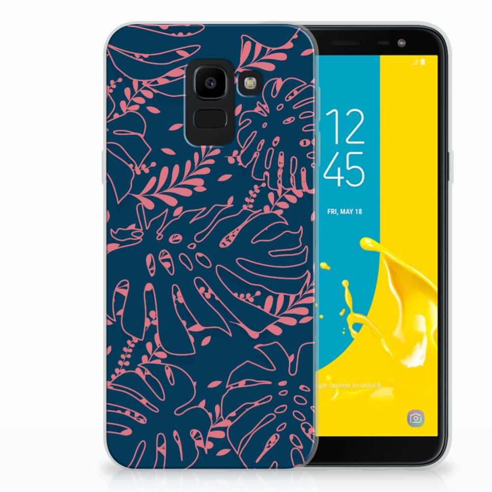 Samsung Galaxy J6 2018 TPU Case Palm Leaves