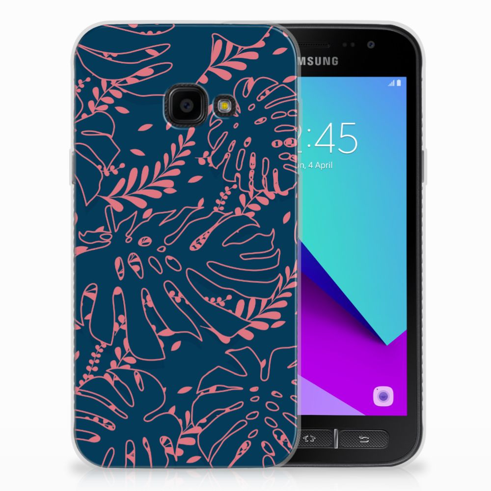 Samsung Galaxy Xcover 4 | Xcover 4s TPU Case Palm Leaves