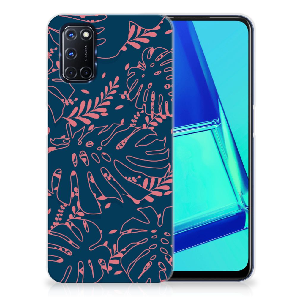 OPPO A52 | A72 TPU Case Palm Leaves