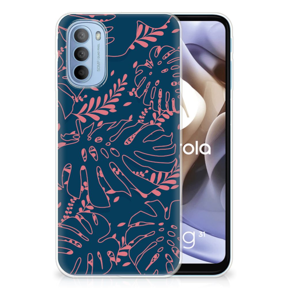 Motorola Moto G31 | G41 TPU Case Palm Leaves
