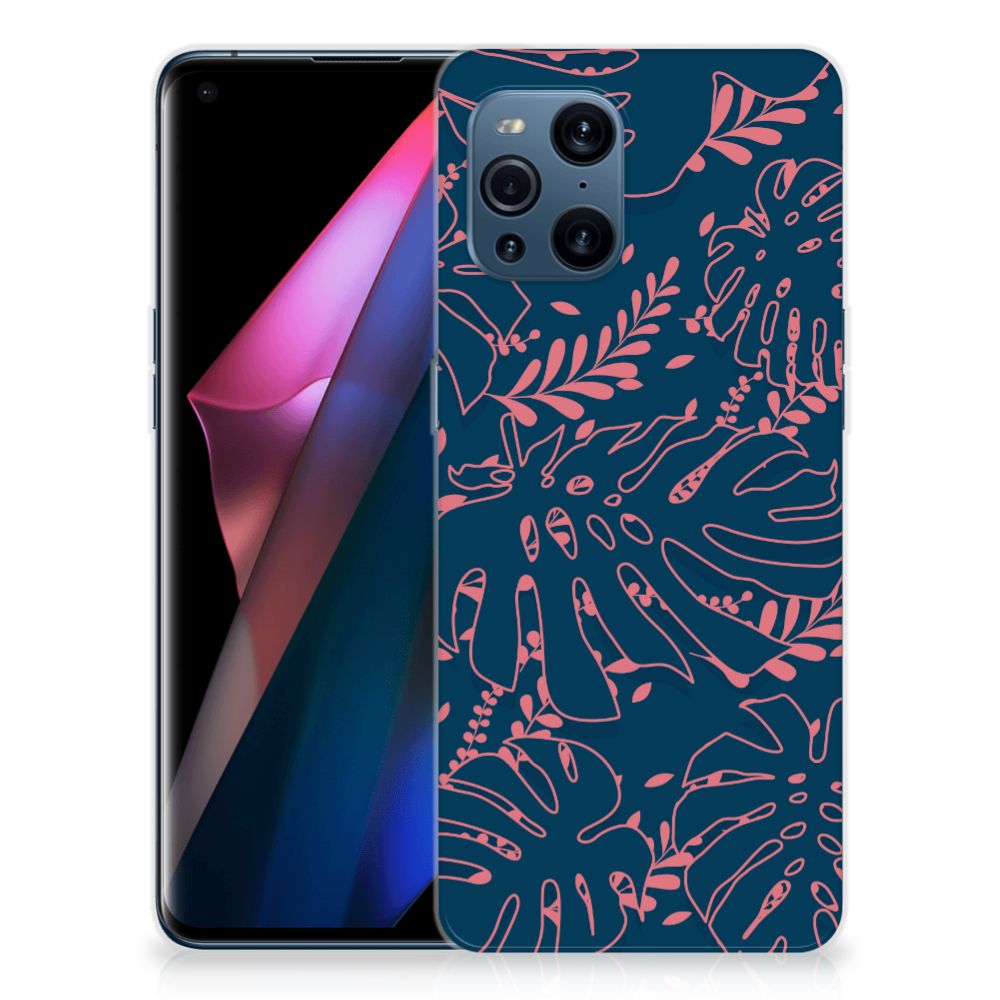 OPPO Find X3 | X3 Pro TPU Case Palm Leaves