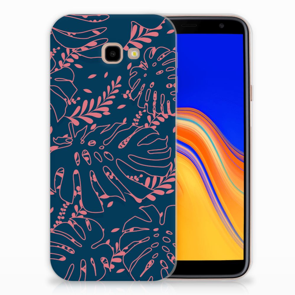 Samsung Galaxy J4 Plus (2018) TPU Case Palm Leaves