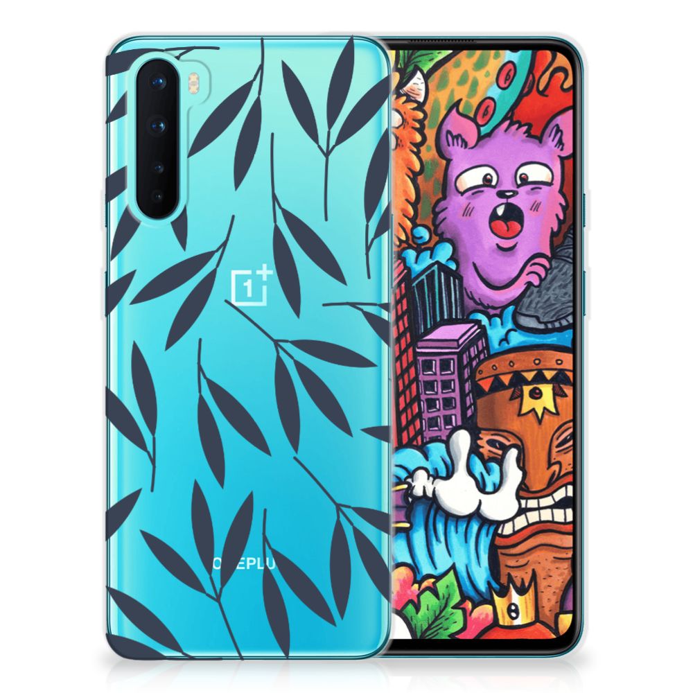OnePlus Nord TPU Case Leaves Blue