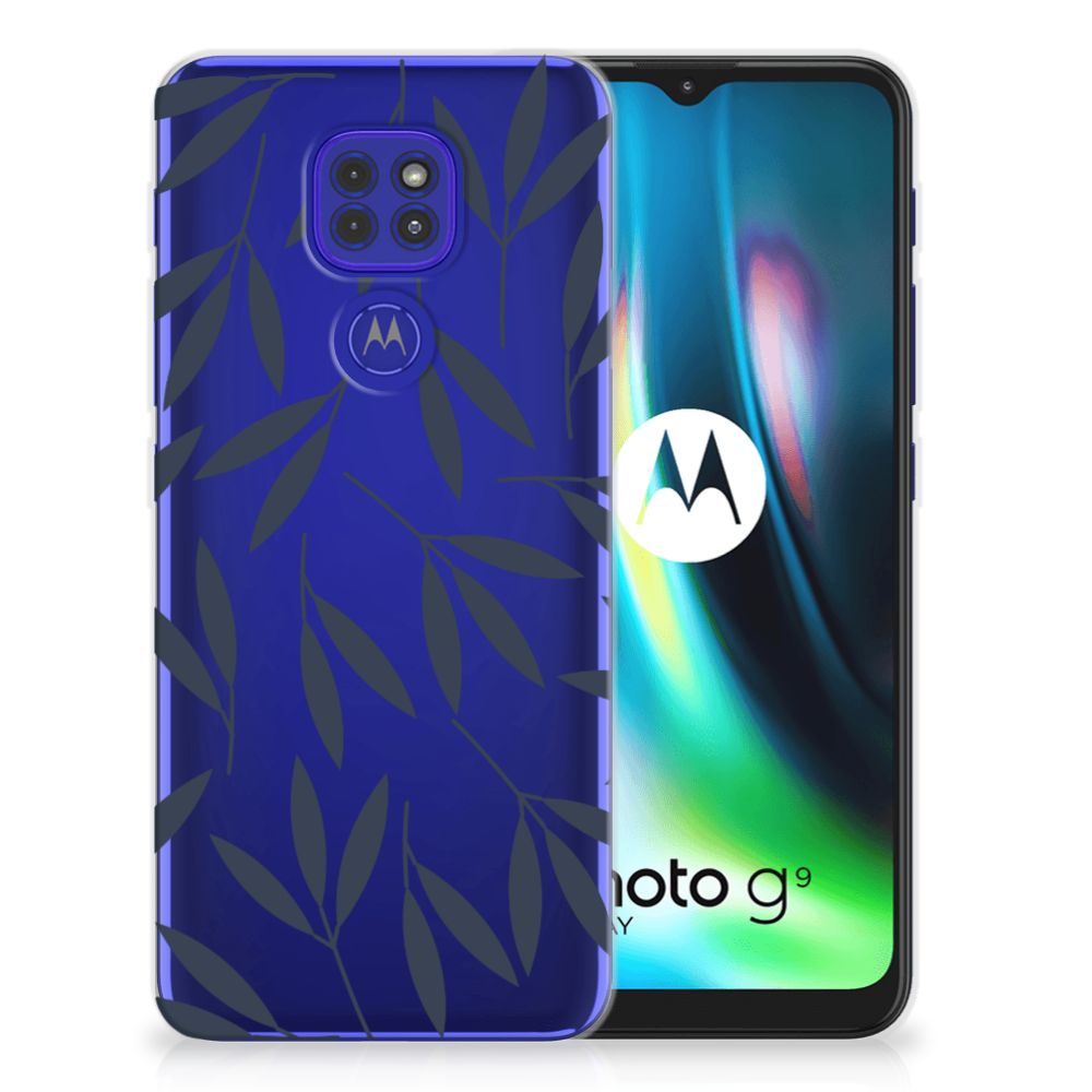 Motorola Moto G9 Play | E7 Plus TPU Case Leaves Blue