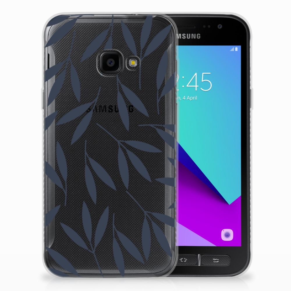 Samsung Galaxy Xcover 4 | Xcover 4s TPU Case Leaves Blue